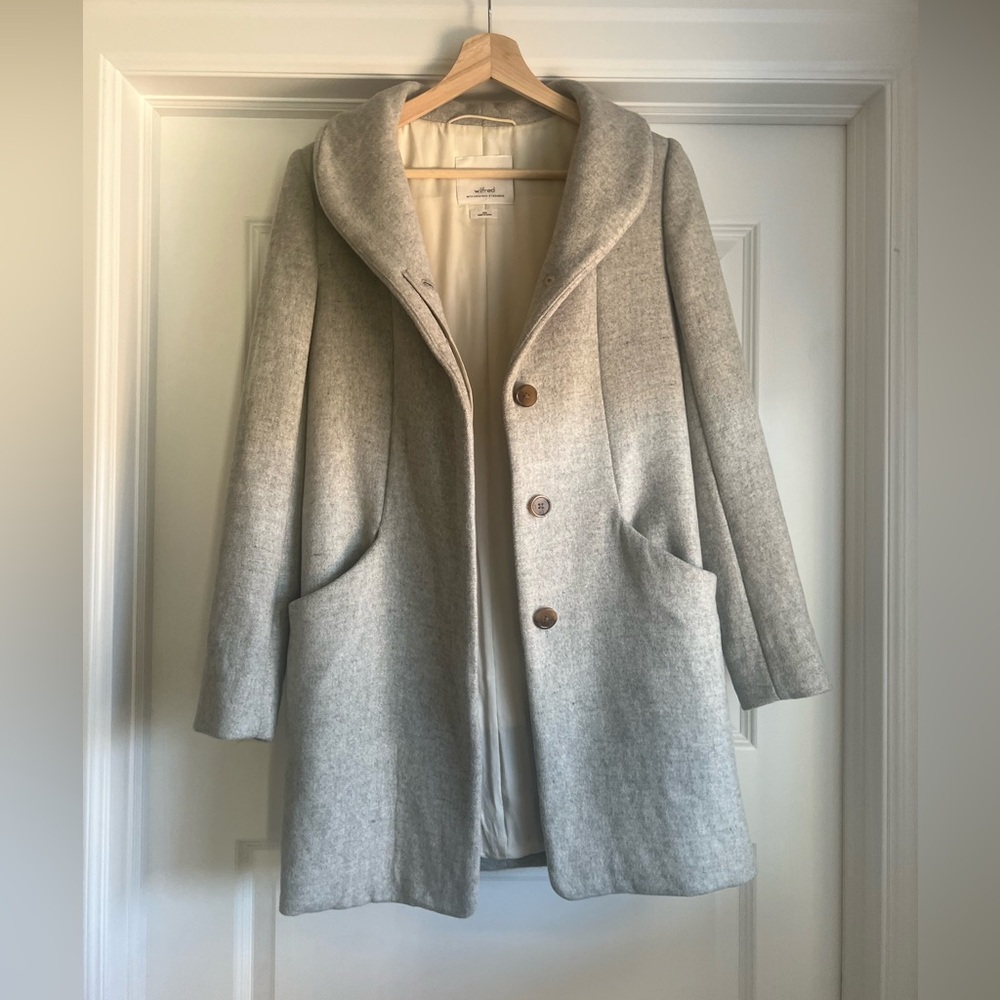 Aritzia wilfred cocoon coat